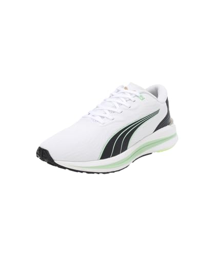 PUMA Women's Sport Shoes ELECTRIFY NITRO 2 RUN 75 WNS Road Running Shoes, PUMA WHITE-PUMA BLACK-LIGHT MINT, 39
