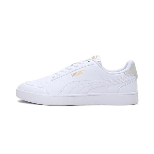 PUMA Shuffle, Sneakers Unisex Adulto, White White Team Gold, 43 EU