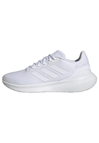 adidas Runfalcon 3.0 Shoes, Zapatillas Mujer, FTWR White/FTWR White/Core Black, 38 EU