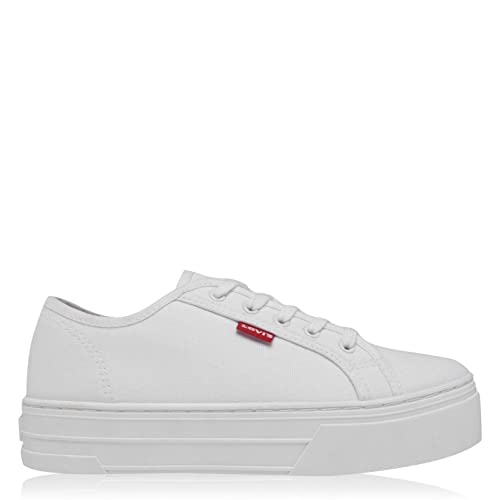 Levi's Tijuana, Zapatillas Mujer, Blanco (Brilliant White), 40 EU