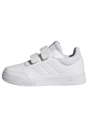 adidas Tensaur Hook And Loop Shoes, Zapatillas Unisex niños, Ftwr White Ftwr White Grey One, 34 EU
