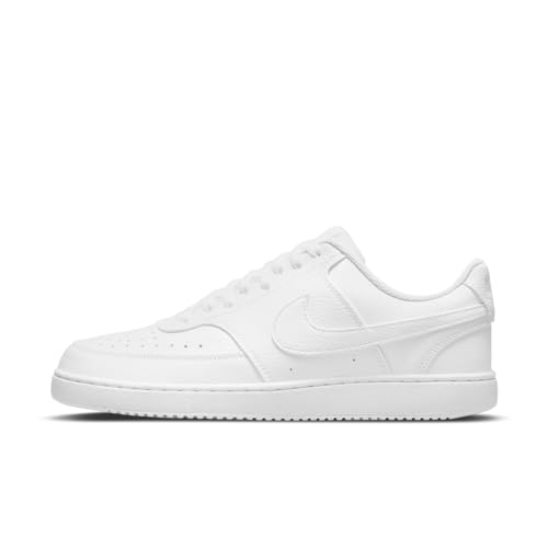 NIKE Nike Court Vision Low Next Nature, Sneaker Hombre, Blanco, 45 EU