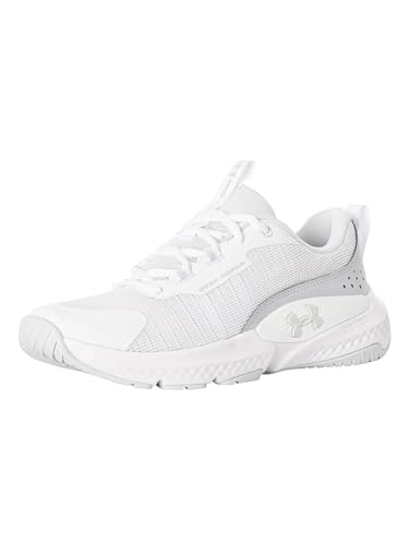 Under Armour Men's Dynamic Select Cross Trainer, (100) White/White/Halo Gray, 13