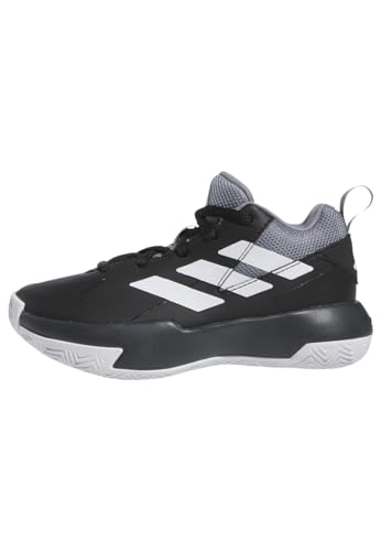 adidas Cross 'Em Up Select Shoes, Mid, Core Black/FTWR White/Grey Three, 34 EU