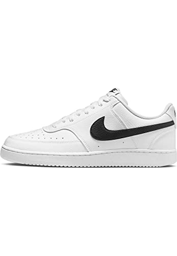 Nike Court Vision Lo Nn, Zapatillas Hombre, White/Black-White, 43 EU