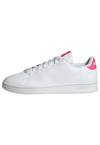 adidas Advantage Shoes, Zapatillas de Deporte Mujer, Ftwr White Ftwr White Ftwr White, 38 EU