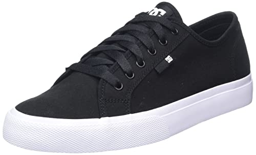DC Shoes - ADYS300591, Zapatillas para Hombre, Negro / Blanco, 43 EU