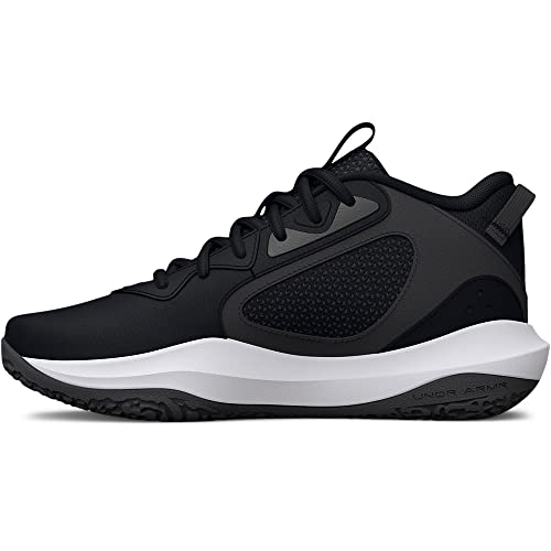 Under Armour, Basketball Shoes Hombre, Black, 47.5 EU