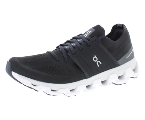 ON Cloudswift 3 - Tenis para hombre, Todo negro, 44.5 EU