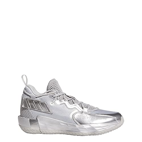 Adidas Dame 7 EXTPLY, Zapatillas de Gimnasia Unisex Adulto, Grey Two/Silver Met./FTWR White, 43 1/3 EU
