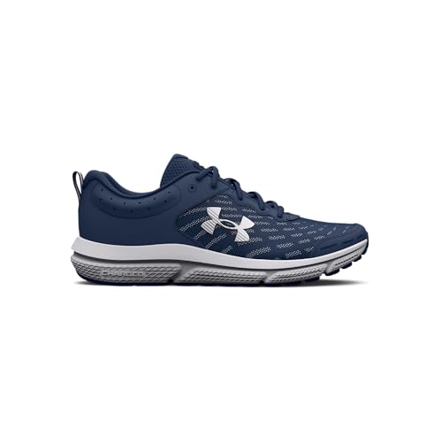 Under Armour UA Charged Assert 10, Zapatillas para correr Hombre, Academy/Academy/White, 43 EU