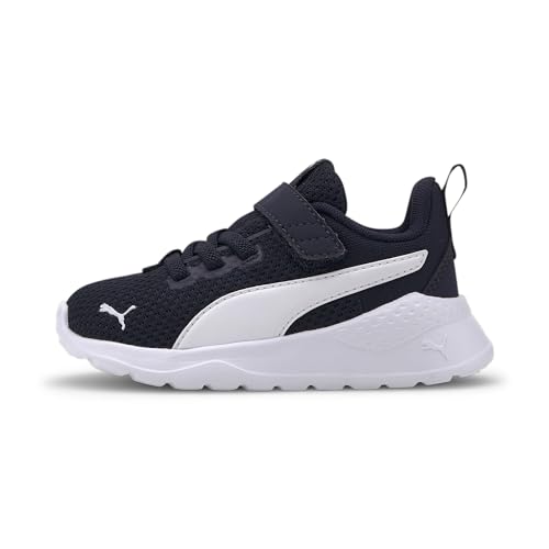 PUMA Anzarun Lite Ac Inf Sneaker, Unisex niños, Peacoat Puma White, 26 EU