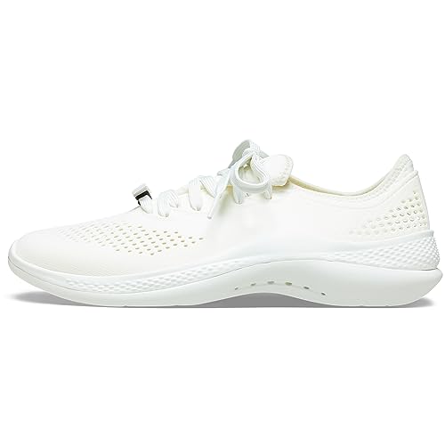 Crocs LiteRide 360 Pacer W, Zapatillas Deportivas Mujer, Blanco (Almost White/Almost White), 38/39 EU