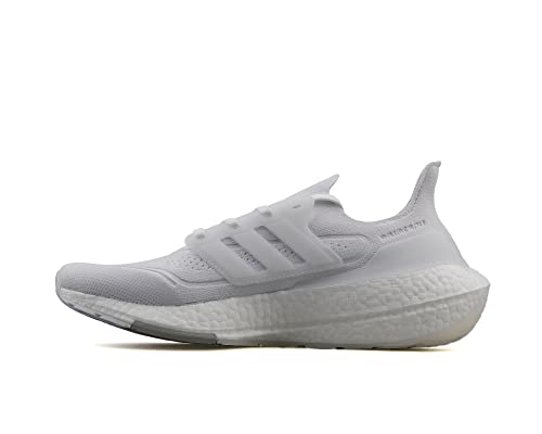 adidas Ultraboost 21, Sneaker Hombre, Footwear White/Footwear White/Grey, 40 EU