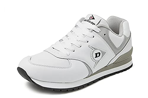 Dunlop DL0203002-42 Flying Wing Zapato de trabajo y ocupación, color blanco, talla 42