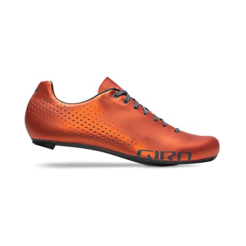 Giro Empire Acc - Zapatillas de ciclismo para hombre, color rojo/naranja, 42.5, Rojo/Anaranjado, 42.5 EU