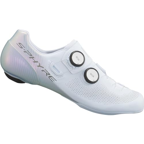 Shimano Zapatillas SH-RC903, Ciclismo Unisex Adulto, Blanco, 40 EU