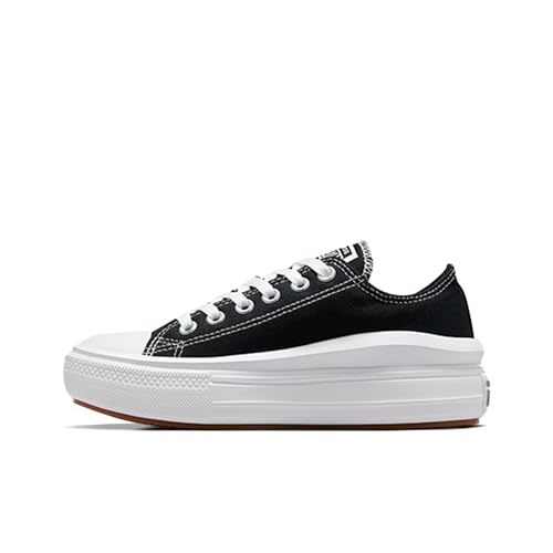 Converse Chuck Taylor All Star Move, Zapatillas Deportivas Mujer, Negro, 39.5 EU