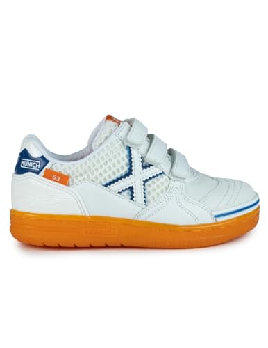 Munich G-3 KID VCO INDOOR, Zapatillas casual para niño, BLANCO, 29 EU