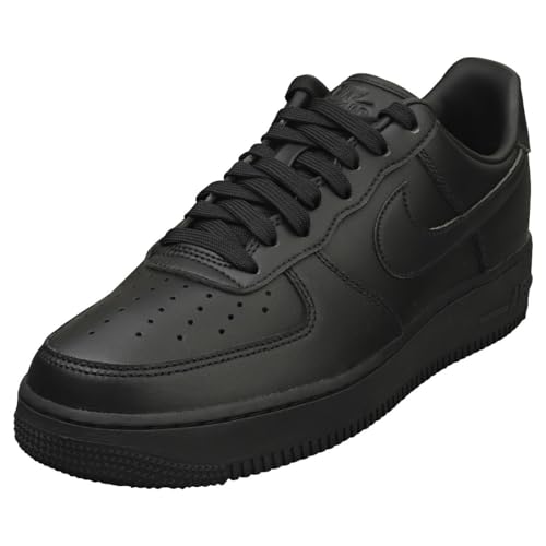 Nike Air Force 1 '07 Fresh, Sneaker Hombre, Negro, 45 EU