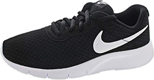 NIKE Tanjun (GS), Zapatillas, Negro (Black/White/White 011), 38.5 EU