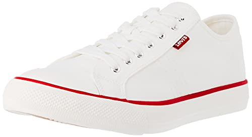 Levi's Hernandez, Zapatillas Hombre, Blanco (Regular White), 42 EU