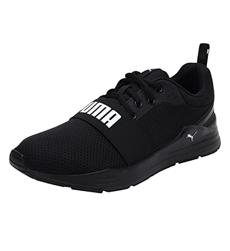 PUMA Unisex Kids Wired Run Ps Zapatillas, Puma Black Puma White, 32 EU