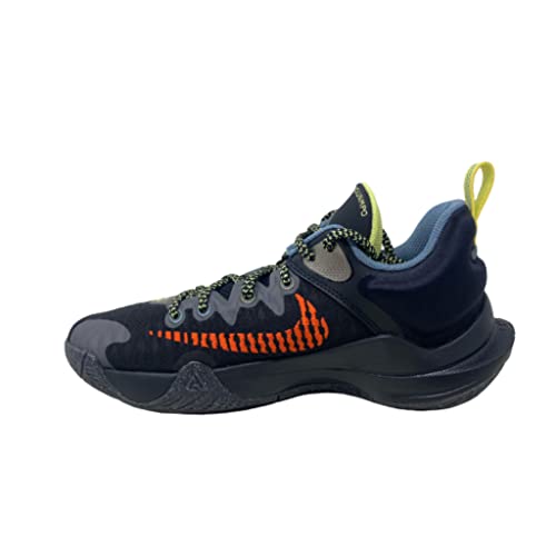 Nike Zapatillas de baloncesto Giannis Immortality para hombre, Negro/Limelight/Ozone Blue, 43 EU