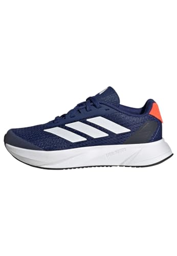 adidas Duramo Sl Shoes Kids Laces, Zapatillas Unisex niños, Ftwwht Ftwwht Solred, 38 2/3 EU