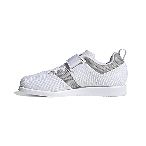 adidas Powerlift 5, Zapatillas Halterofilia Unisex Adulto, Ftwbla Negbás Gridos, 43 1/3 EU