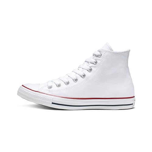 Converse | Zapatillas Altas All Star Hi Optical Unisex – Zapatillas Blancas con Cordones – Modelo M7650C-102