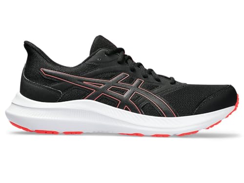 ASICS JOLT 4, Sneaker Hombre, Black/Sunrise Red, 43.5 EU