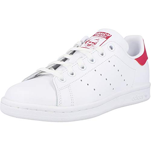 adidas Stan Smith', Zapatillas Mujer, Footwear White Footwear White Bold Pink, 36 EU