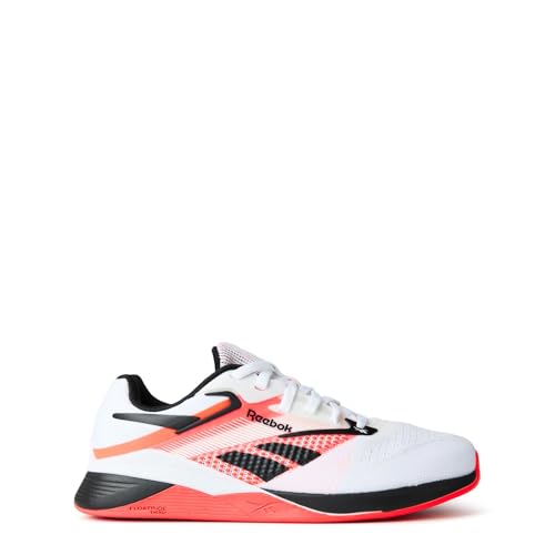 Reebok Nano X4, Zapatillas Mujer, Ftwwht Black Orgfla, 40 EU