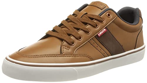 Levi's Turner 2.0, Zapatillas Hombre, Marrón (Brown), 43 EU