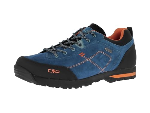 CMP Alcor 2.0 Low Trekking Shoes WP, Bluesteel-Hydro, 43 Hombre, EU