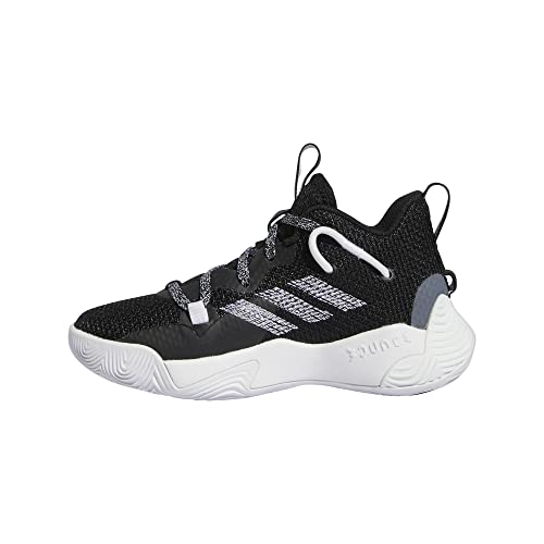 Adidas Harden Stepback 3 J, Zapatillas, NEGBÁS/FTWBLA/NEGBÁS, 37 1/3 EU