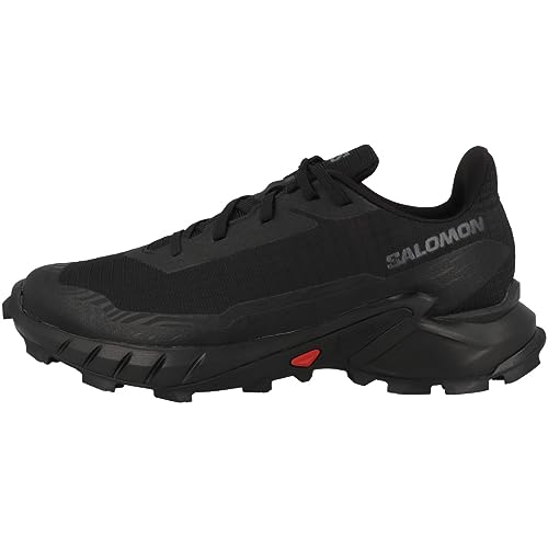 Salomon Alphacross 5 Zapatillas de Trail Running para Hombre, Agarre potente, Comodidad duradera, Rendimiento versátil, Black, 43 1/3