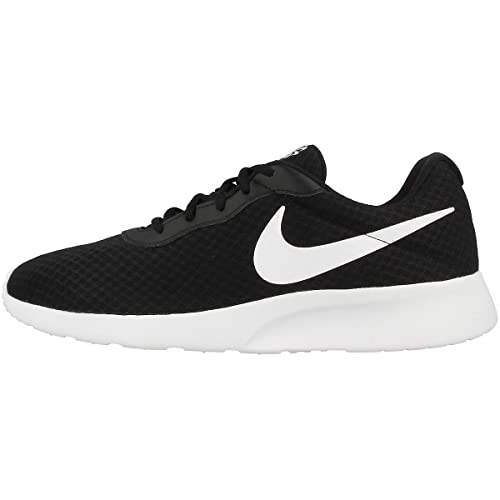 NIKE Tanjun DJ6258, Zapatillas Hombre, Negro (Black/White/Barely Volt/Black), 42.5 EU