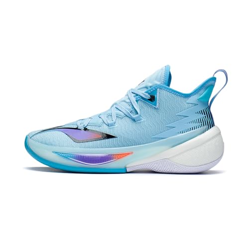 LI-NING Zapatillas de baloncesto Power Serie Premium para interiores profesionales, Power9, 41 2/3 EU