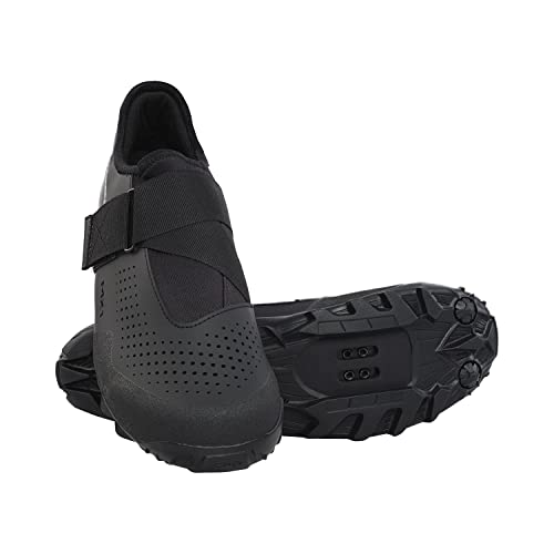 Shimano Zapatillas SH-MX100, Ciclismo Unisex Adulto, Negro, 42 EU