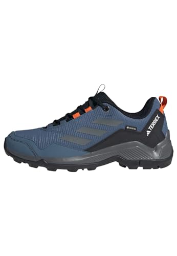 adidas Terrex Eastrail Gore-tex Hiking, Zapatillas Hombre, Wonder Steel Grey Three Semi Impact Orange, 42 EU