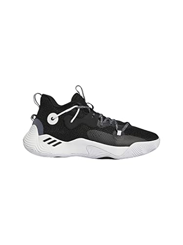 Adidas Harden Stepback 3 J, Zapatillas Unisex Adulto, NEGBÁS/FTWBLA/NEGBÁS, 39 1/3 EU