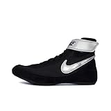 NIKE Speed Sweep VII - Zapatos de lucha libre para hombre (negro/blanco/negro, 10 M de EE. UU.), Blanco, 44 EU