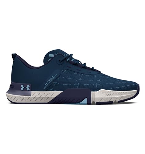 Under Armour Tribase Reign 5, Zapatos Hombre, Varsity Blue Midnight Navy White Cla, 42 EU