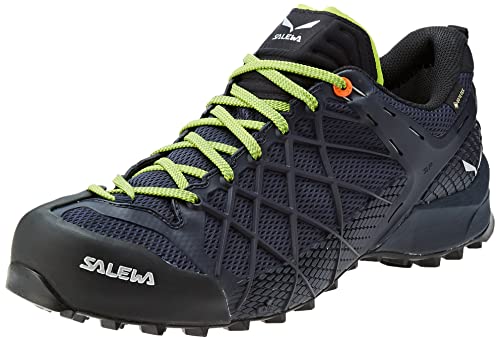 SALEWA Ms Wildfire GTX, Zapatillas de Senderismo Hombre, Navy Blazer Cactus, 43 EU