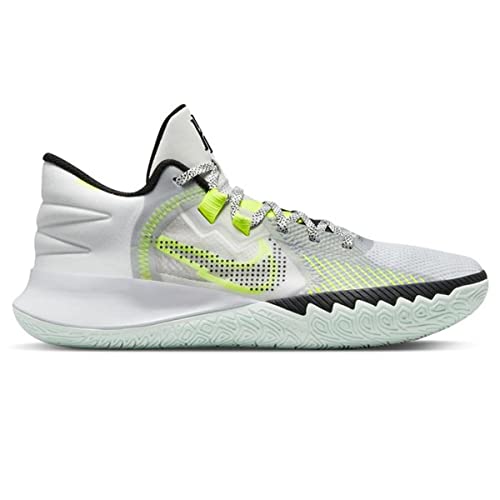 NIKE Kyrie Flytrap V Hombre Basketball Trainers CZ4100 Sneakers Zapatos (UK 7.5 US 8.5 EU 42, Summit White Black 101)