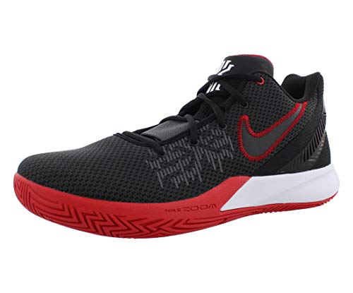 Nike Kyrie Flytrap II, Basketball Shoe Hombre, Negro/Blanco/Rojo Universitario/Antracita, 44 EU