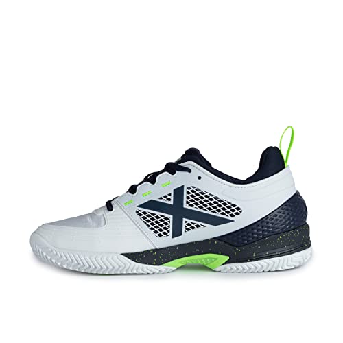 Munich Atomik, Zapatillas de Pádel Unisex adulto, Blanco 15, 41 EU