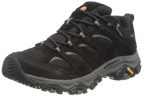 Merrell Moab 3 GTX, Zapato de Senderismo Hombre, Black/Grey, 43 EU